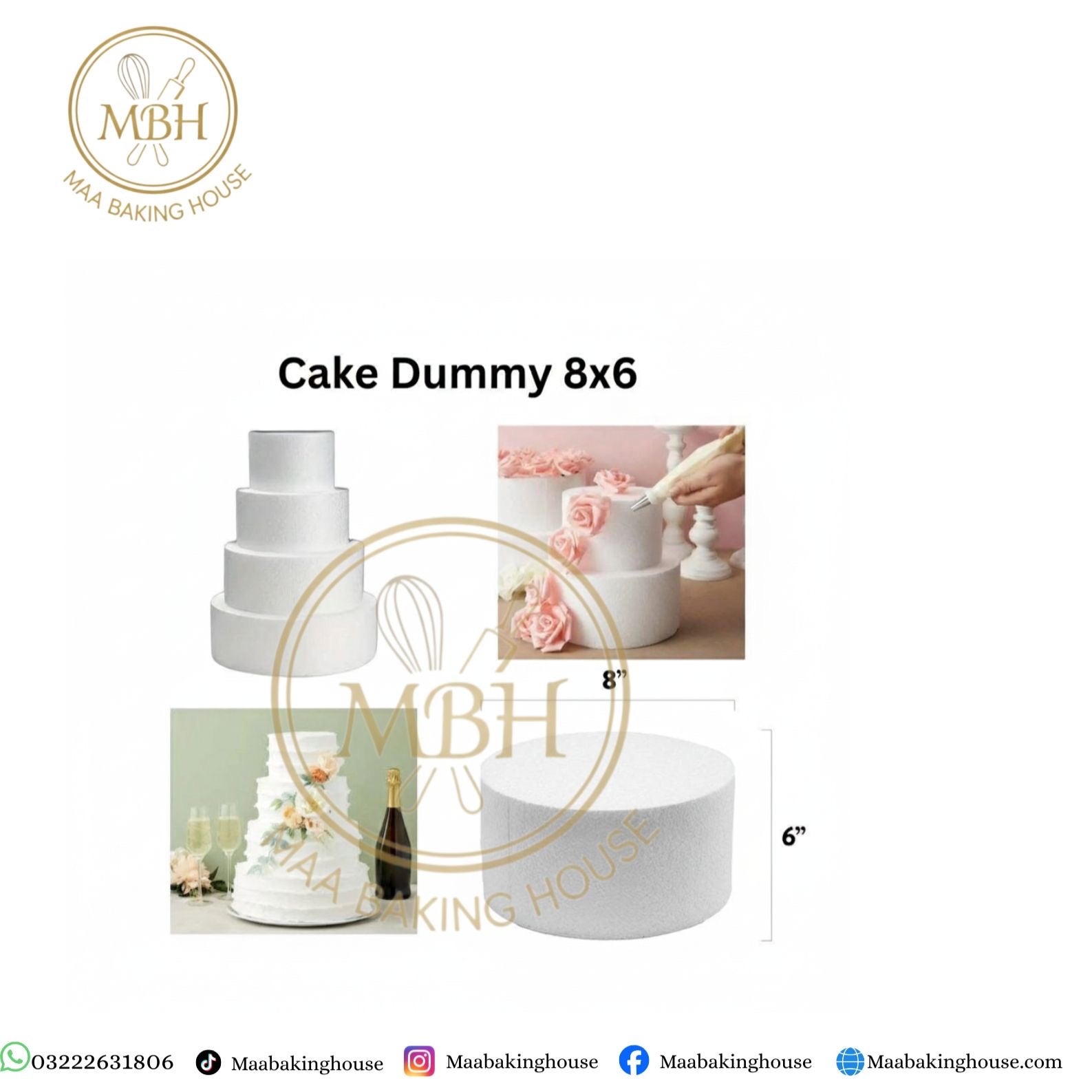 Cake Dummy 8x6