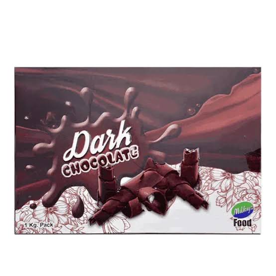 Milkyz Dark Chocolate Slab 1kg