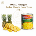 Polac Pineapple Broken Slices in Heavy Syrup 3kg