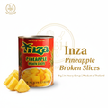 Inza Pineapple Broken Slices in Heavy Syrup 3kg