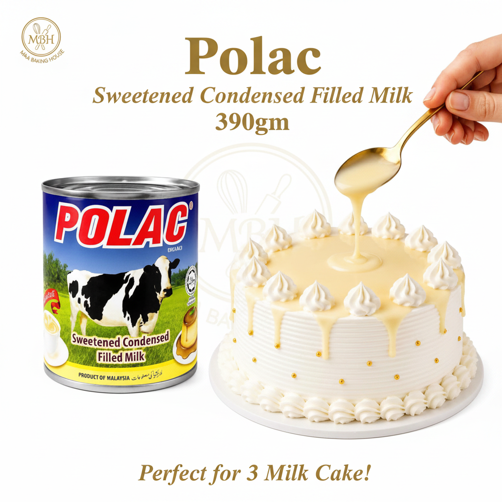 Polac Sweetened Condensed Filled Milk 390gm