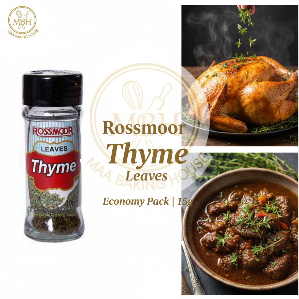 Rossmoor Thyme Leaves – Economy Pack 15g
