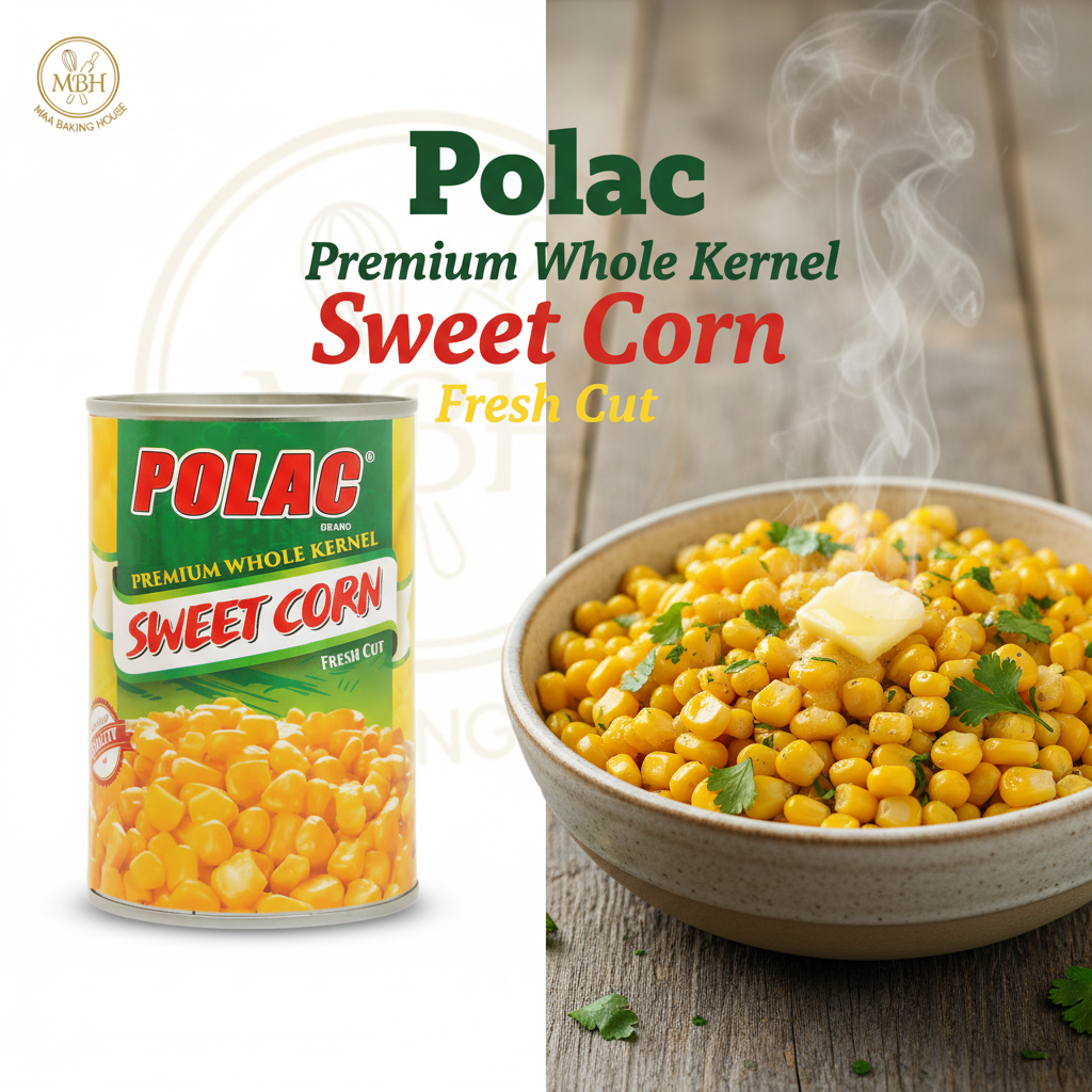 Polac Premium Whole Kernel Sweet Corn – Fresh Cut