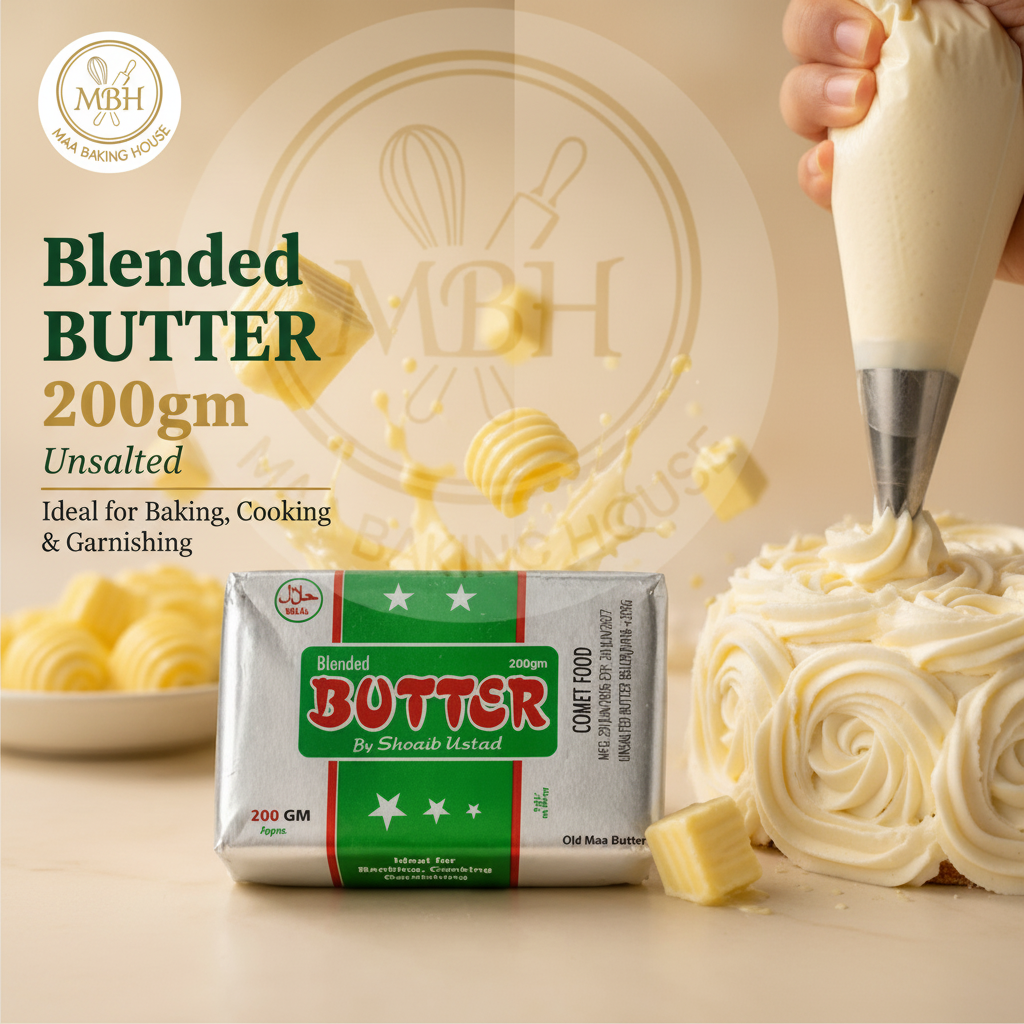 Blended Butter – Unsalted | 200gm