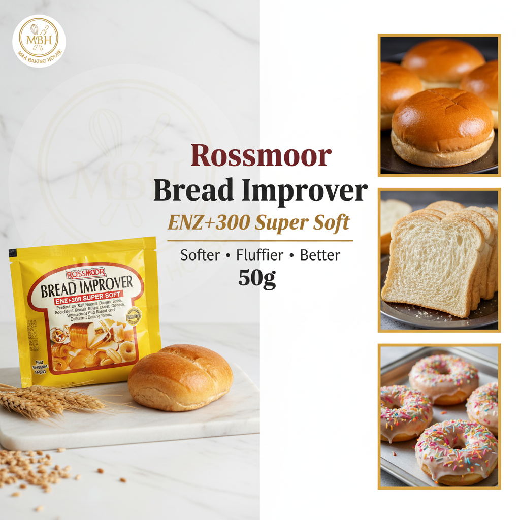 Rossmoor Bread Improver – ENZ+300 Super Soft | 50g