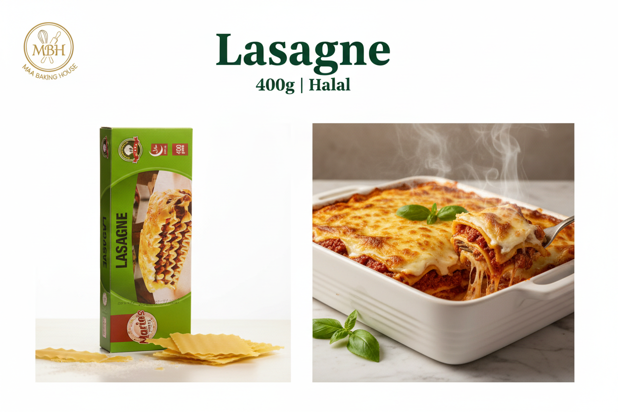 Mario's Lasagne Pasta – 400g | Halal