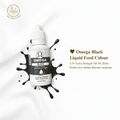 Omega Black Liquid Food Colour – 20ml