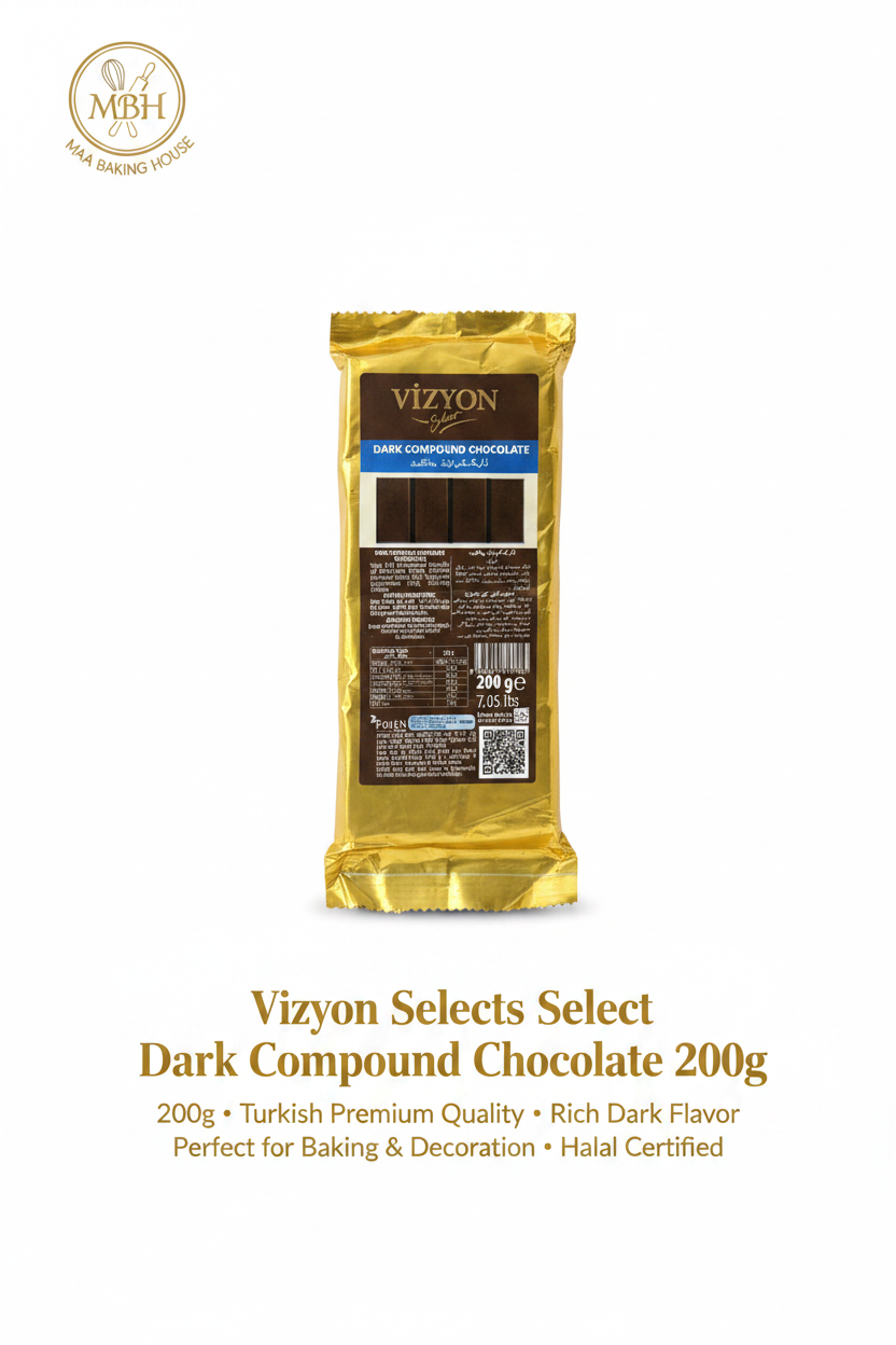 Vizyon Select Dark Compound Chocolate 200g