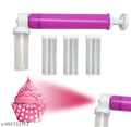 Cake Airbrush Pump with 4 Color Cups