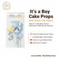 It's a Boy Baby Shower Cake Props