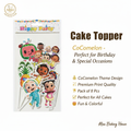 Cake Topper - CoComelon Happy Birthday Set