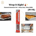 Diamond Aluminum Foil Heavy Duty 30cm