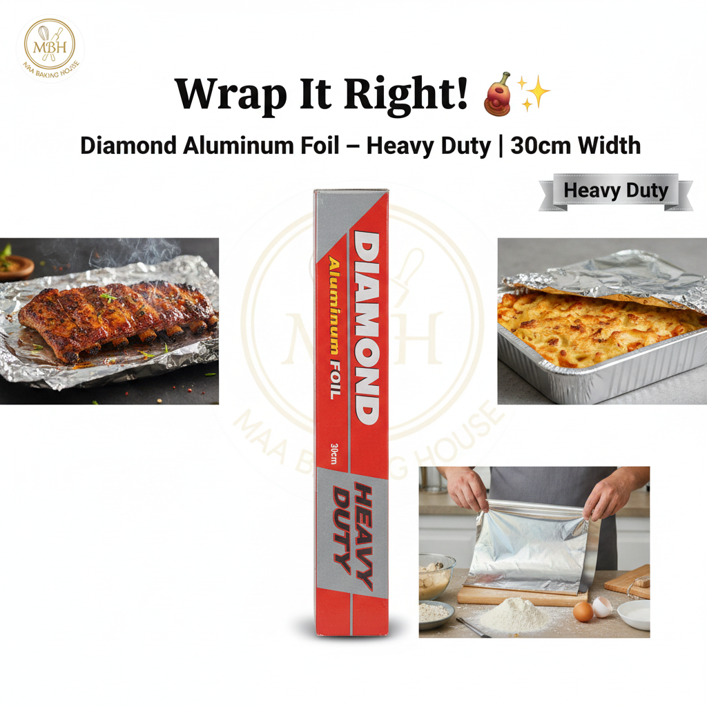 Diamond Aluminum Foil Heavy Duty 30cm