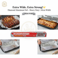 Diamond Aluminum Foil Heavy Duty 45cm