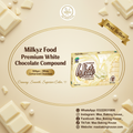 Milkyz Food Premium White Chocolate Compound 500gm