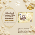 Milkyz Food Premium White Chocolate Compound 1kg