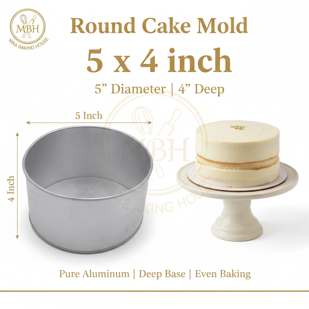 Round Cake Mold - 5x4 inch