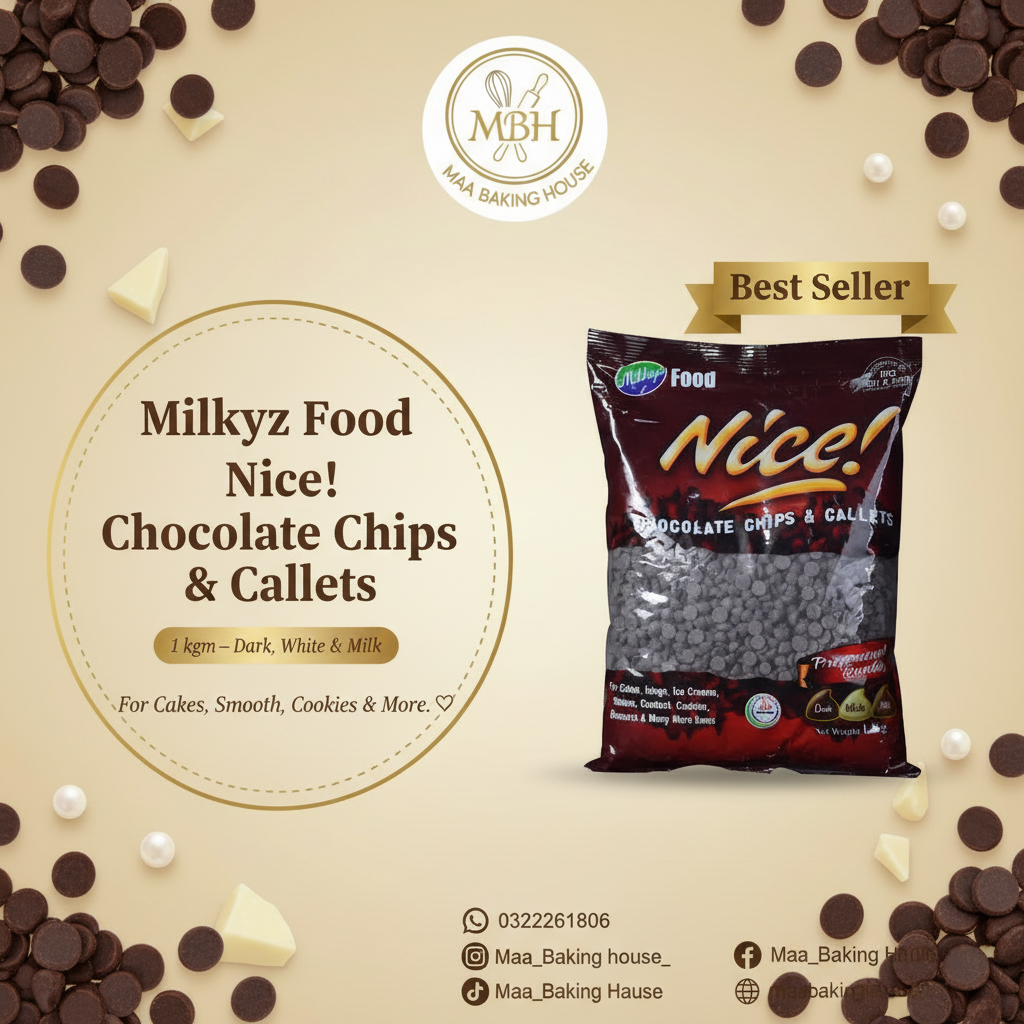 Milkyz Food Nice! Chocolate Chips 1kg