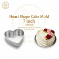 Heart Shape Cake Mold - 7 inch (2 Pound)