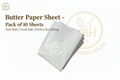 Butter Paper Sheet - Pack of 10
