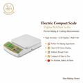 Electric Compact Scale | Digital Kitchen Scale