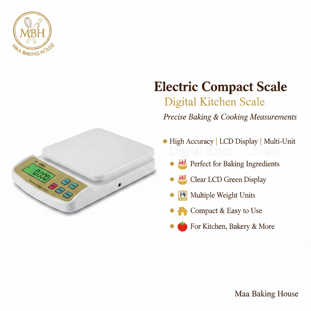 Electric Compact Scale | Digital Kitchen Scale
