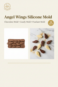 Angel Wings Silicone Mold - Chocolate, Candy & Fondant